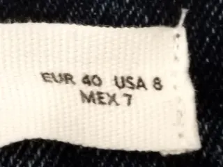 Pantalón vaquero Mango azul