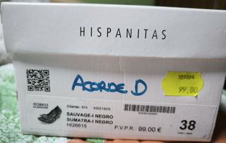 Bailarinas Hispanitas Negras Talla 38