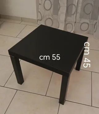Tavolino nero Ikea