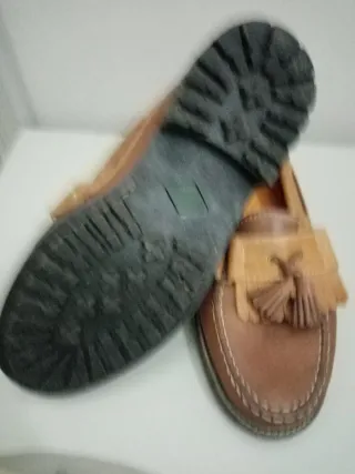 Mocassini uomo Manitoba pelle marrone 42