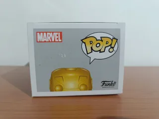 Funko Pop Iron Man Cromado Dorado Marvel 375 nuevo