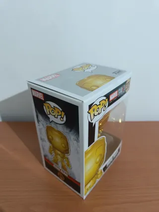 Funko Pop Iron Man Cromado Dorado Marvel 375 nuevo