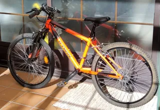 Bicicleta niños MTB 24 pulgadas. Naranja
