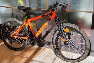 Bicicleta niños MTB 24 pulgadas. Naranja