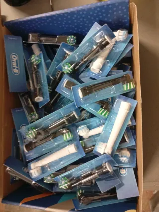 Lote 30 Cabezales Cepillo Eléctrico Oral-B