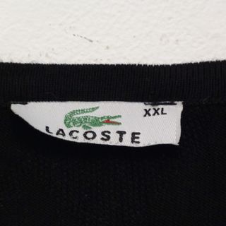 Jersey Lacoste Negro V-Neck