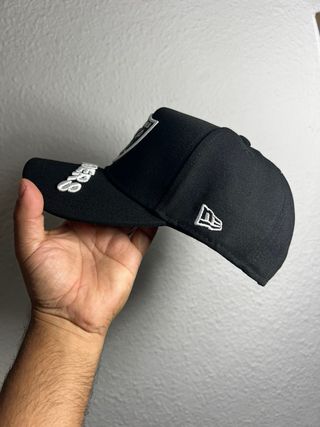 Gorra New Era 9Forty Raiders Negra
