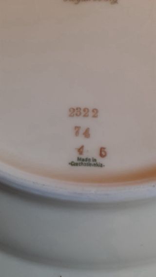 Vajilla Royal Ivory Bohemia Porcelana