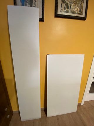 OFERTÓN!! 2 TABLEROS DE MELANINA BLANCOS Y CANTO