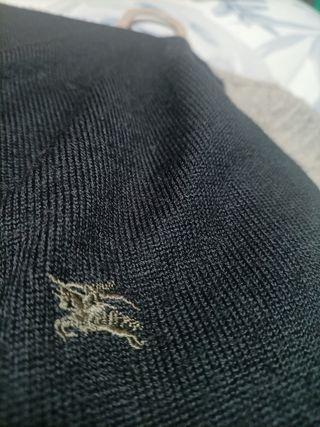 Chaleco Burberry Hombre XXL Negro/Gris