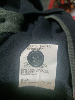 Chaleco Burberry Hombre XXL Negro/Gris