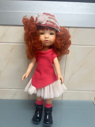 Muñeca Berjuan pelirroja