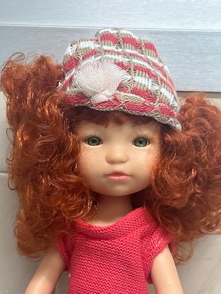Muñeca Berjuan pelirroja