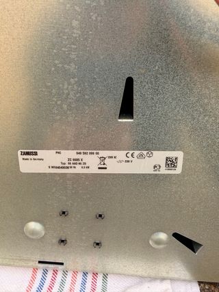 Vitrocerámica Zanussi