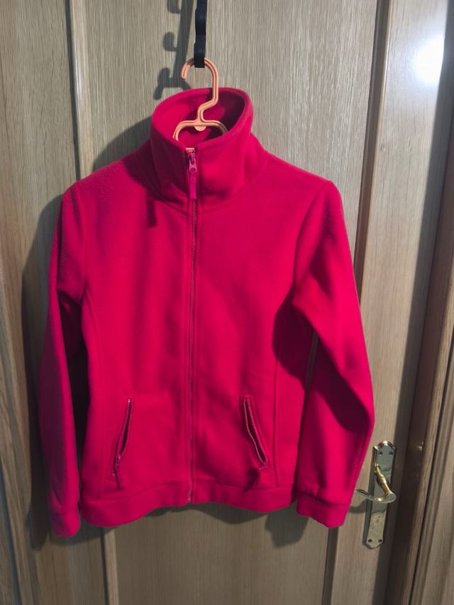 Chaqueta polar Roly roja
