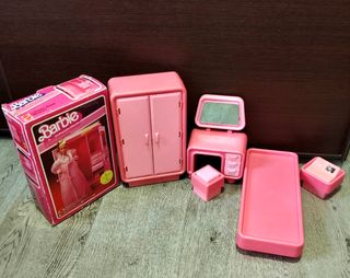 Barbie vintage mobili Dream furniture camera da le