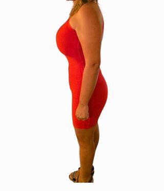 Vestido Guess Rojo Talla S