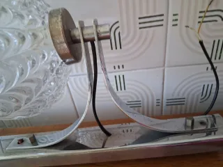 Accesorios Baño Retro Plata y Transparente