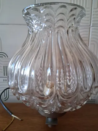 Accesorios Baño Retro Plata y Transparente