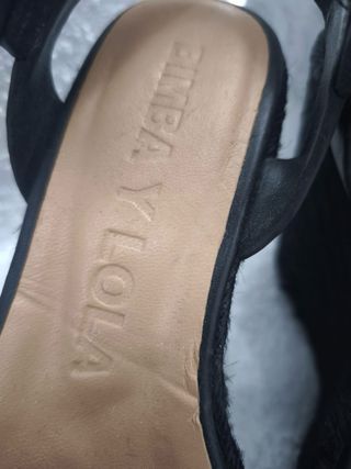 Sandalias Bimba y Lola Negras