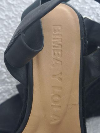 Sandalias Bimba y Lola Negras