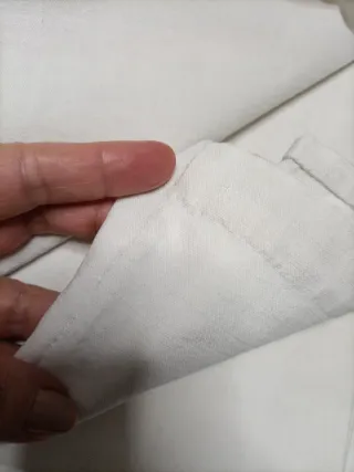 Sábana de lino artesanal dos paños