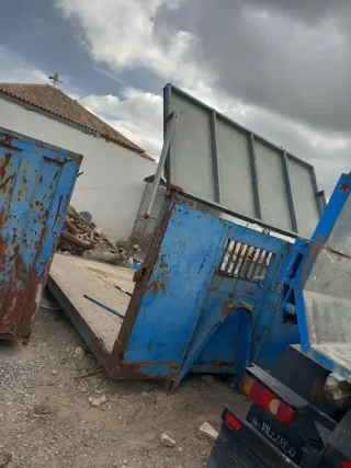 Cuba plataforma con baca para alpaca