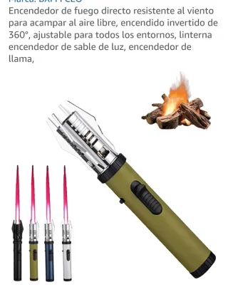 Encendedor Soplete Resistente Viento