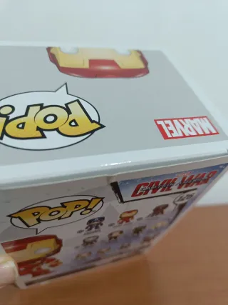 Funko Pop Iron Man Civil War Marvel 126 nuevo