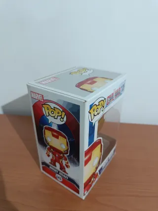 Funko Pop Iron Man Civil War Marvel 126 nuevo