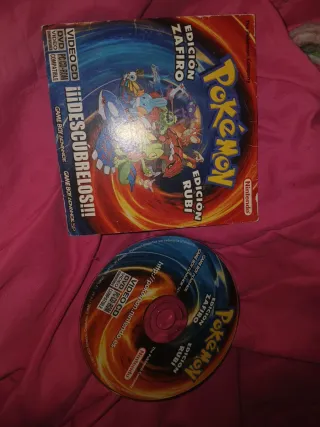 Pokémon Zafiro y Rubí VCD DVD-ROM