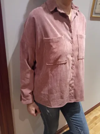 Camisa micropana rosa