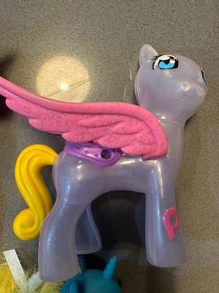 Lote 4 ponis de juguete