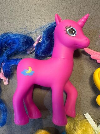 Lote 4 ponis de juguete