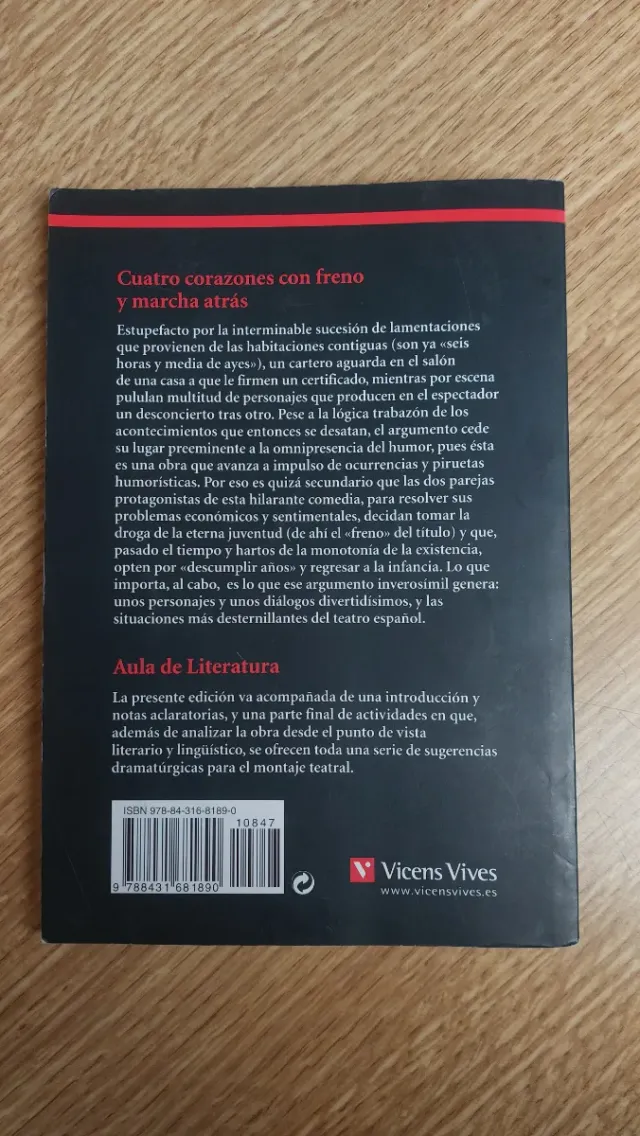 CUATRO CORAZONES CON FRENO Y MARCHA ATRAS