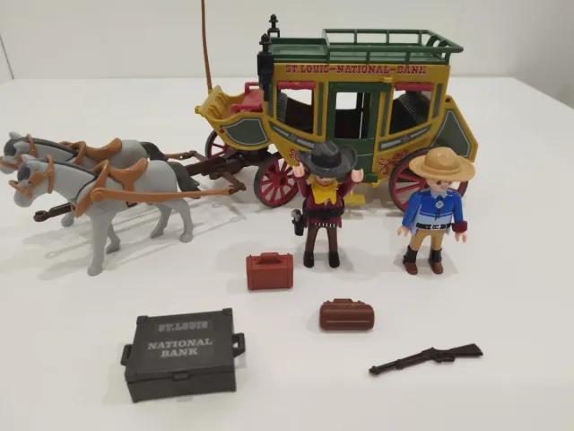 Playmobil Carruaje Banco St. Louis