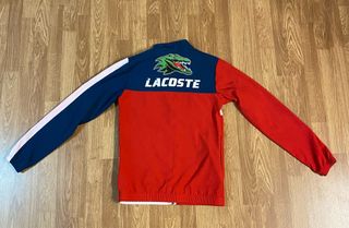 Chándal Lacoste Rojo, Azul y Blanco Rojizo