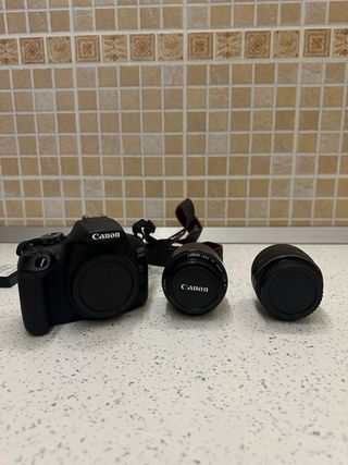 Canon 2000D Kit Completo