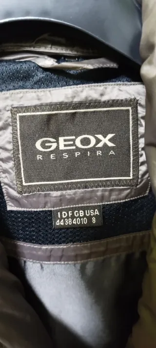 Chaqueta Geox Mujer Plumas Marrón muy ligera