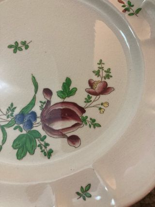 Piatto decorativo in ceramica