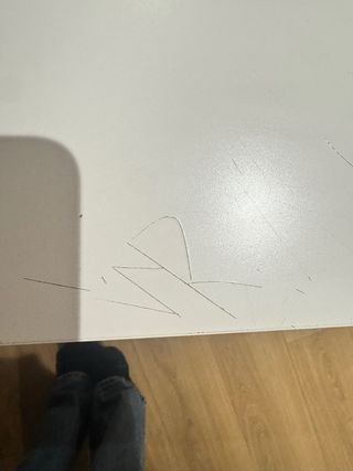 Escritorio Ikea MICKE Blanco