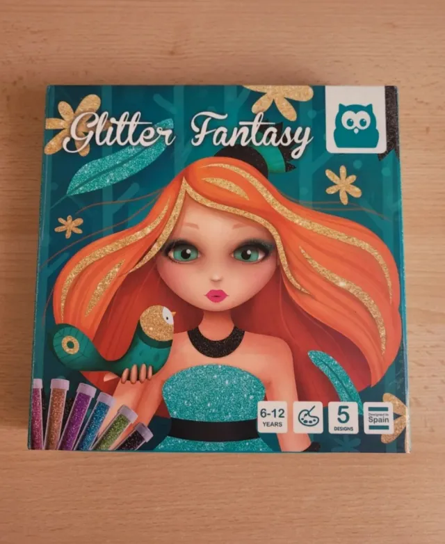Kit Manualidades Glitter Fantasy Eureka Kids