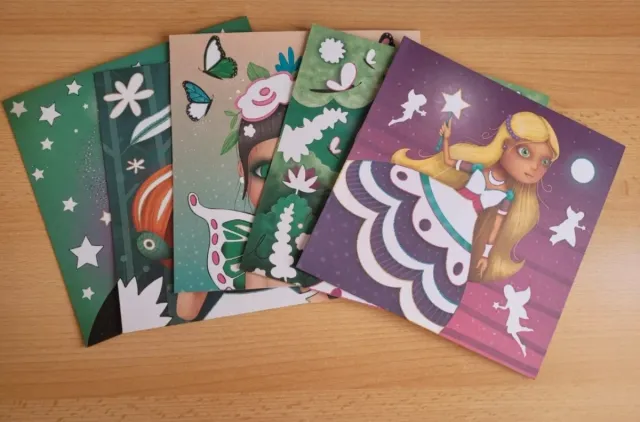 Kit Manualidades Glitter Fantasy Eureka Kids