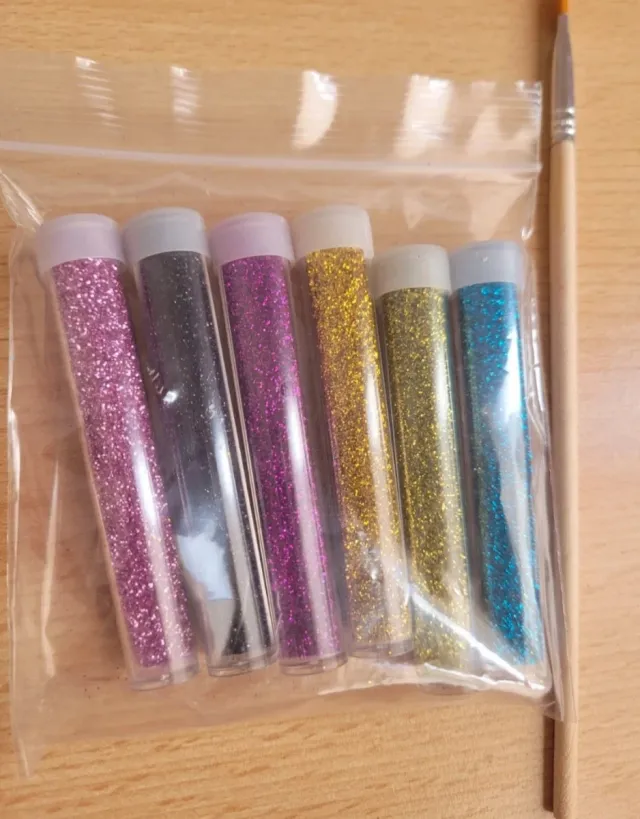 Kit Manualidades Glitter Fantasy Eureka Kids