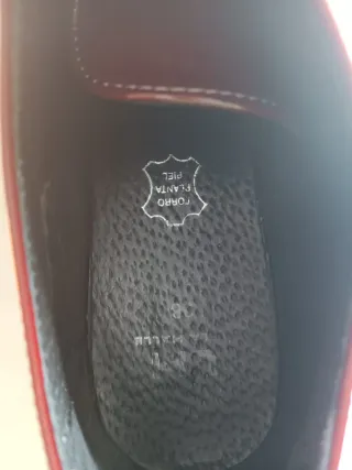 Zapatos planos LA HALLE cordones piel talla 38