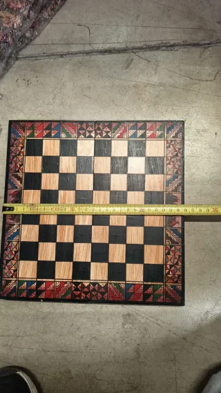 Ajedrez de cerámica artesanal