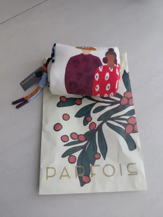 Portamonete Parfois multicolore con cartellino