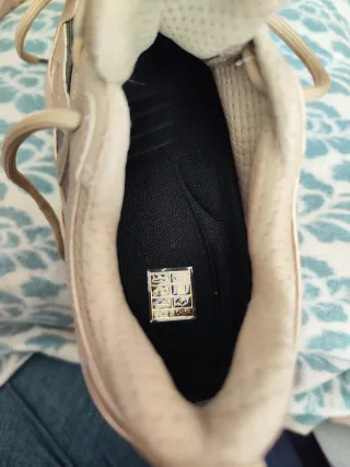 Zapatillas transpirables beige y multicolor