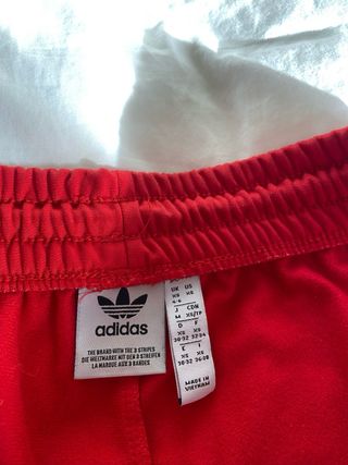 Pantalón Adidas Adibreak Rojo Talla XS