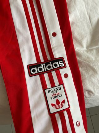 Pantalón Adidas Adibreak Rojo Talla XS